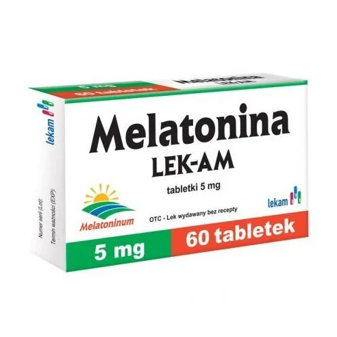 Melatonina Lek-Am 5 mg 60 tabletek