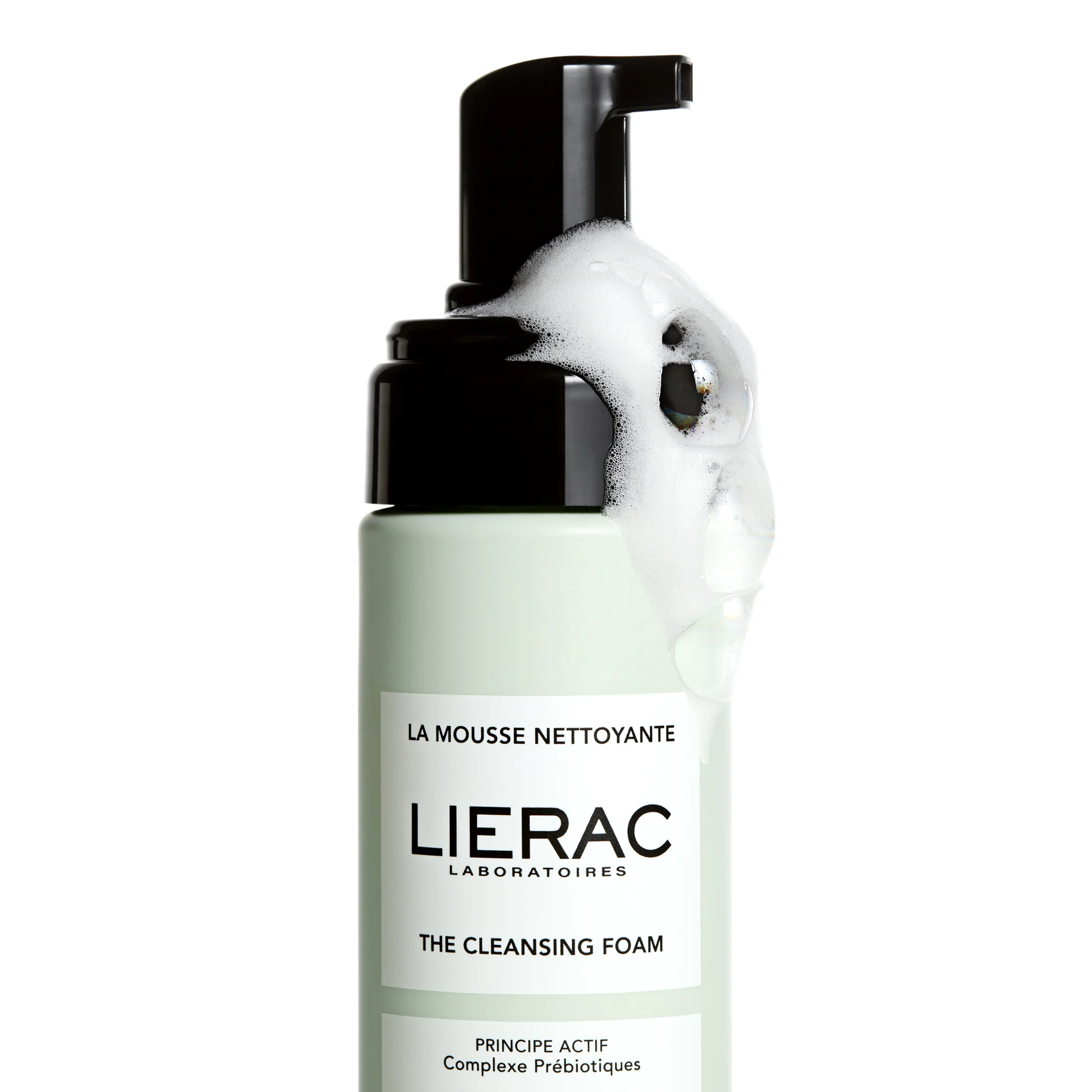 LIERAC La Mousse Nettoyante pianka oczyszczająca z kompleksem morskich prebiotyków, 150 ml