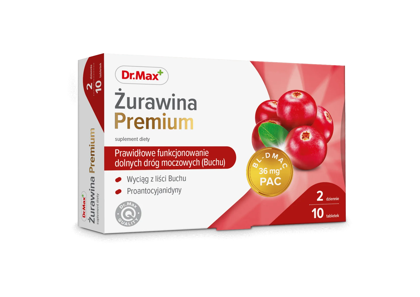 Dr.Max Żurawina Premium 10 tabletek