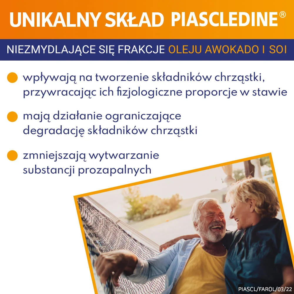 Piascledine, 100 mg + 200 mg, 30 kapsułek 