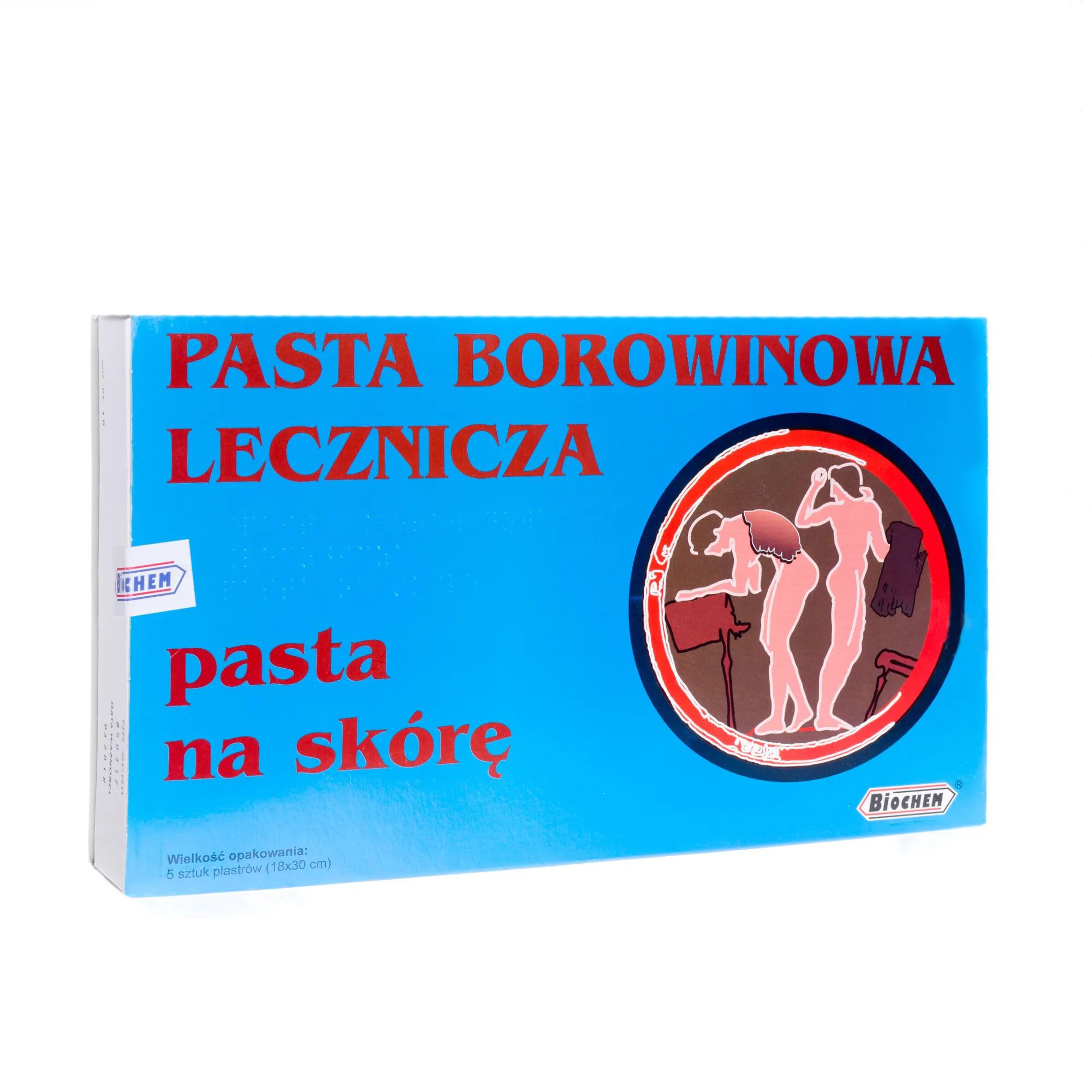 Pasta Borowinowa Lecznicza, 5 plastrów 