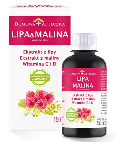 Domowa Apteczka Lipa & Malina płyn, 150 ml