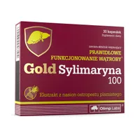 Olimp Gold Sylimaryna 100, suplement diety, 30 kapsułek