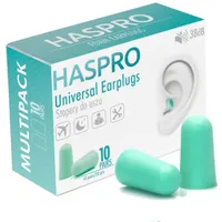 Haspro Multi10, stopery do uszu, kolor miętowy, 10 par
