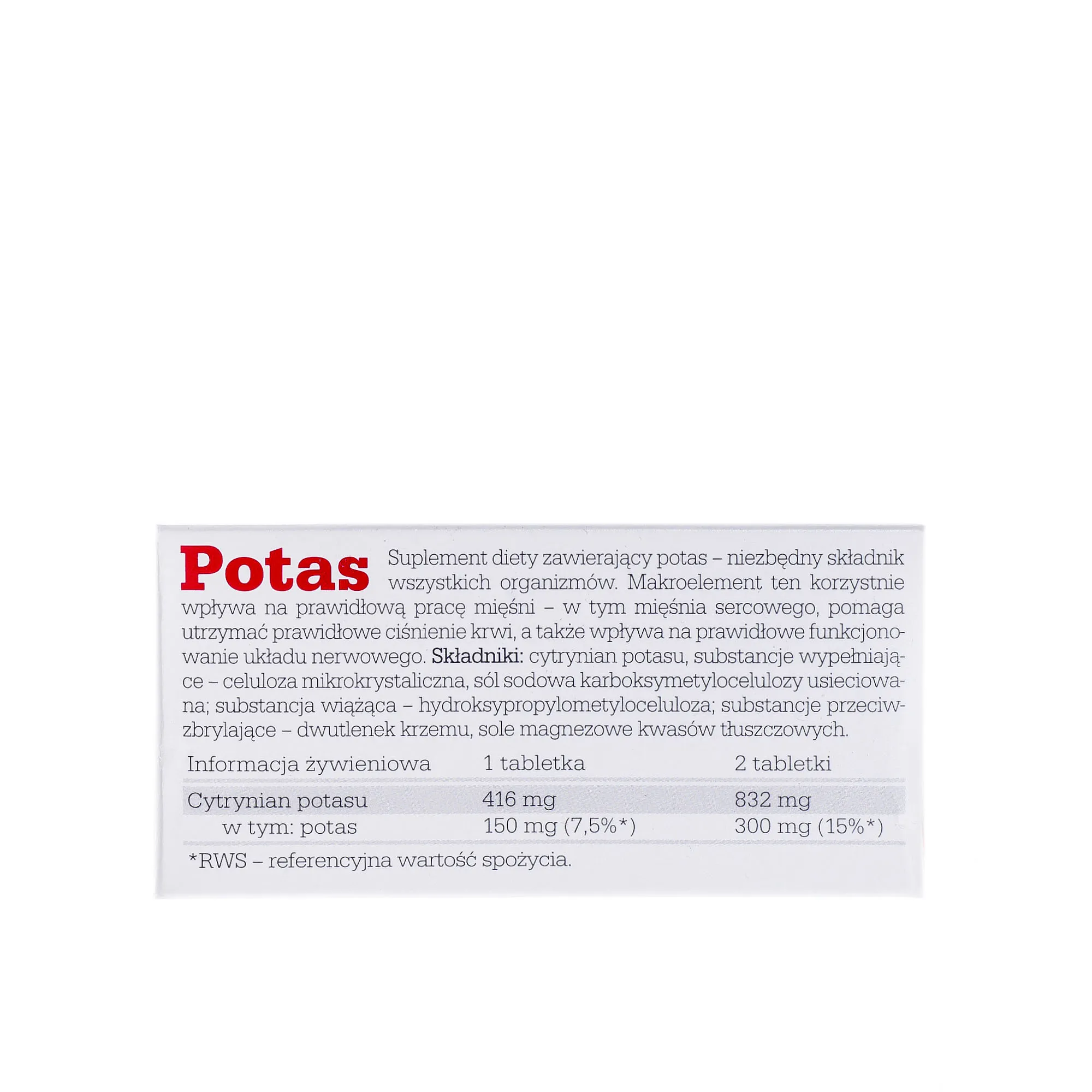 Olimp Potas, suplement diety, 60 tabletek 