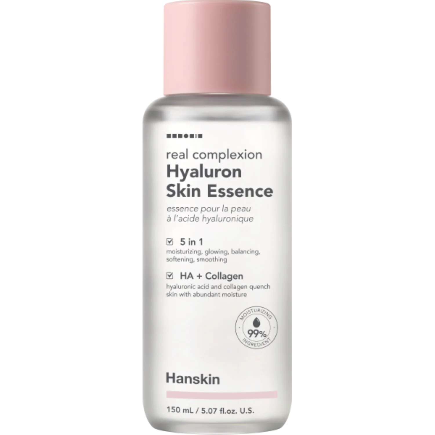 Hanskin esencja do twarzy z kwasem hialuronowym, 150 ml