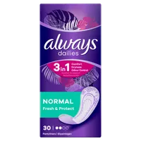 Always Dailies Normal Fresh & Protect, wkładki higieniczne, 30 sztuk