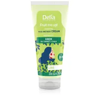 Delia Fruit me up! wygładzający krem do twarzy i ciała Limonka, 200 ml