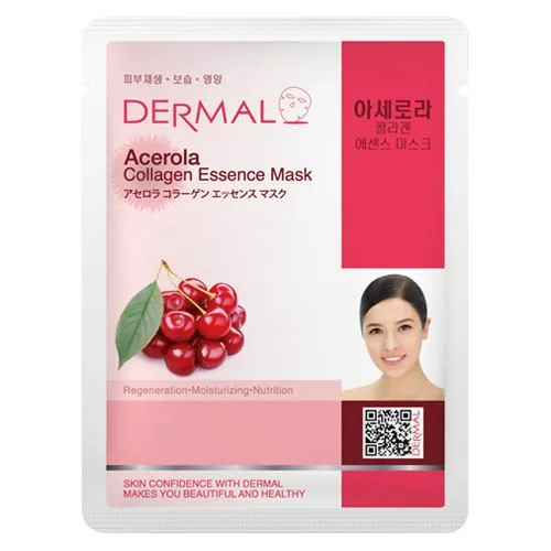DERMAL Acerola Collagen Essence Mask maska w płachcie, 23 g