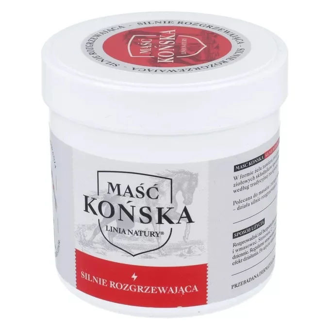 Linia Natury maść końska silnie rozgrzewająca, 250 ml