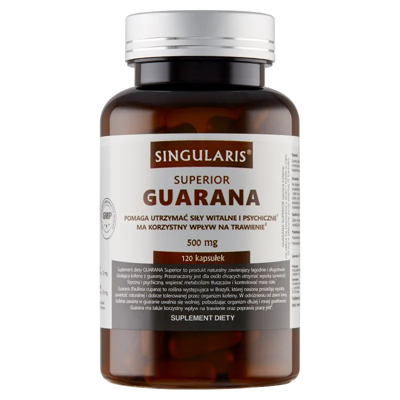 Singularis Superior Guarana, suplement diety, 120 kapsułek