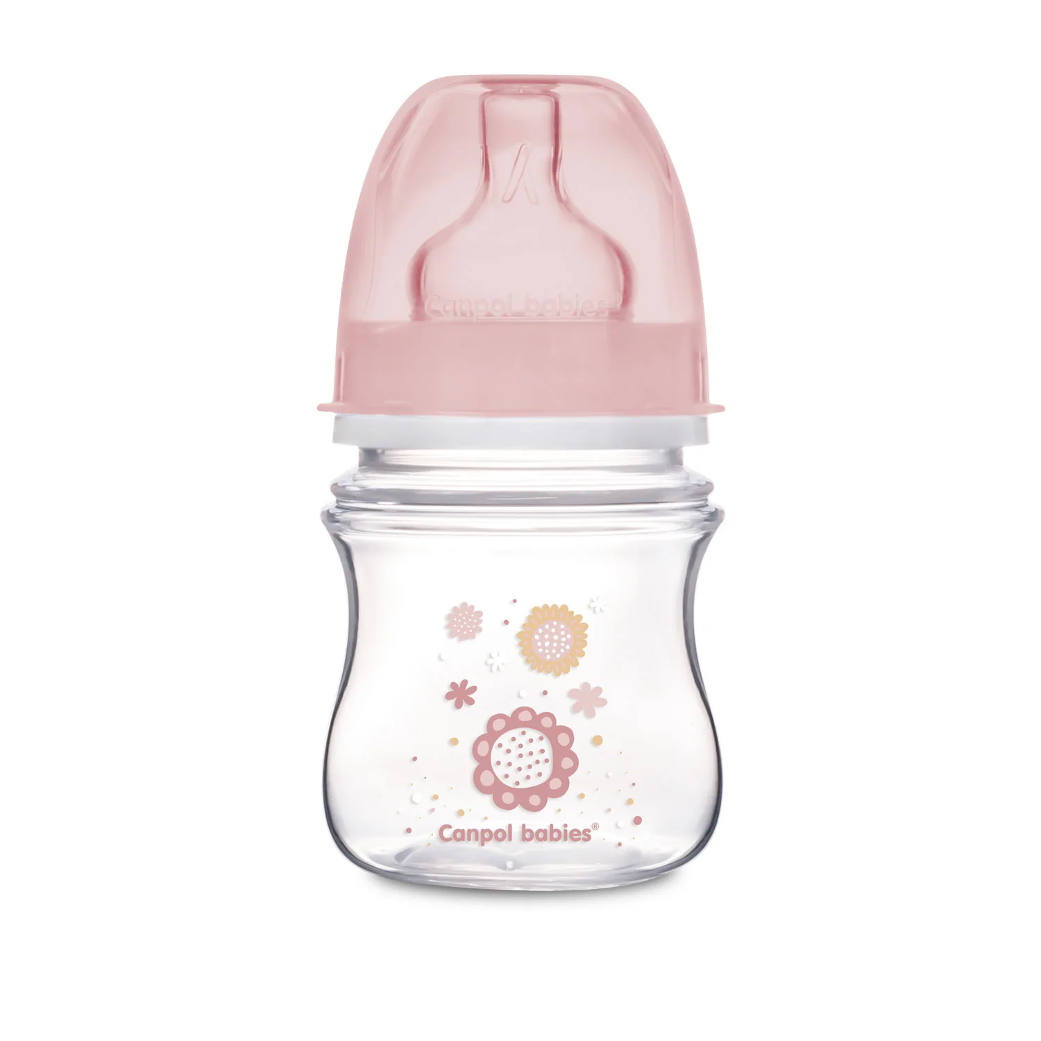 Canpol Babies butelka szerokootworowa antykolkowa, 0-3 miesiąca, 120 ml