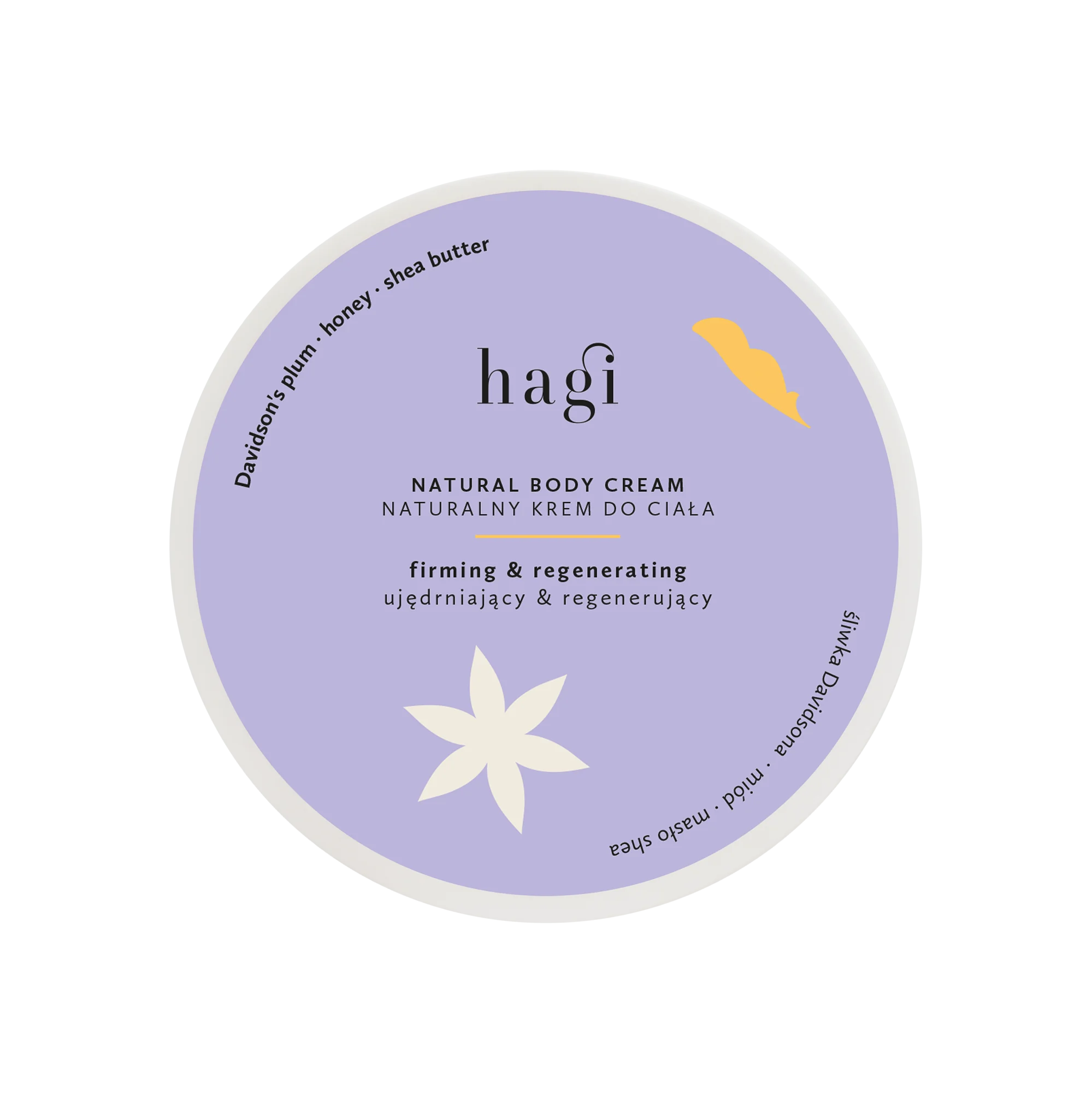 Hagi Na śliwki ujędrniający krem do ciała, 200 ml