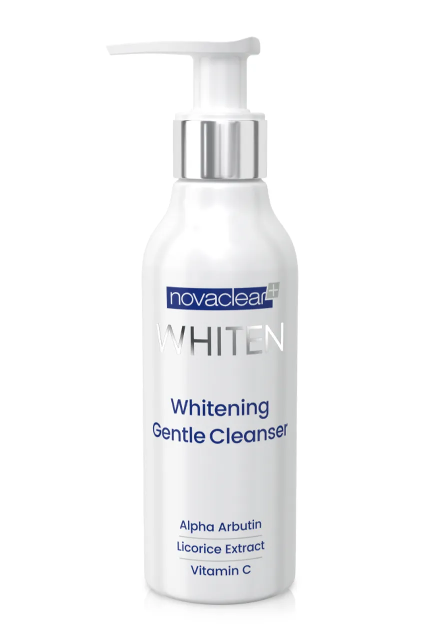Equalan Novaclear Whiten Whitening Gentle Cleanser, żel wybielający do mycia twarzy, 150 ml