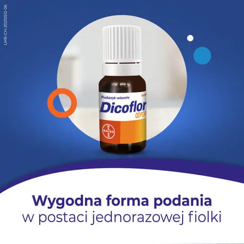 Dicoflor Odporność, suplement diety, 10 fiolek 