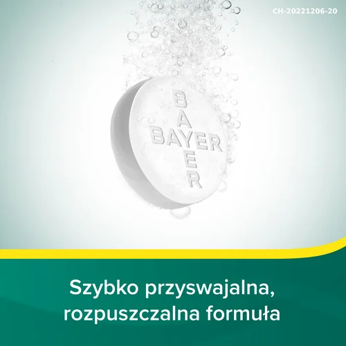 Aspirin C Forte 800 mg + 480 mg , 10 tabletek musujących