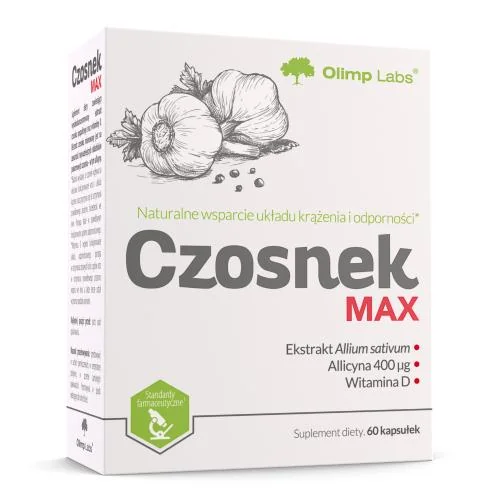 Olimp Labs Czosnek MAX 60 kapsułek