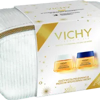 Vichy Neovadiol Postmenopauza zestaw w kosmetyczce: odbudowujący krem przeciw wiotczeniu skóry na dzień + na noc, 50 ml + 50 ml