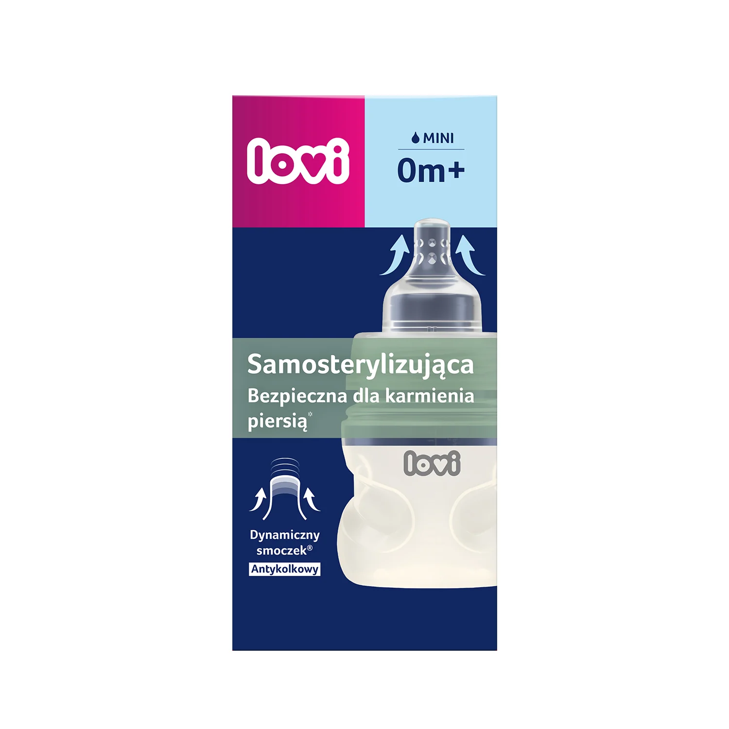 Lovi butelka samosterylizująca 3m+ 21/571, 250 ml
