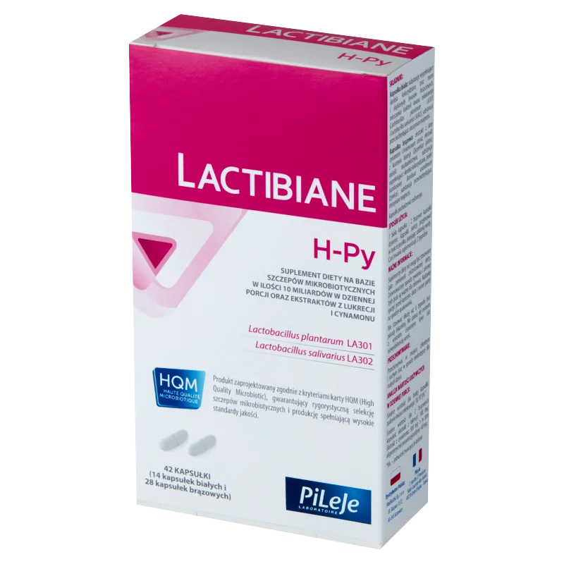 Lactibiane H-Py suplement diety, 42 kapsułki
