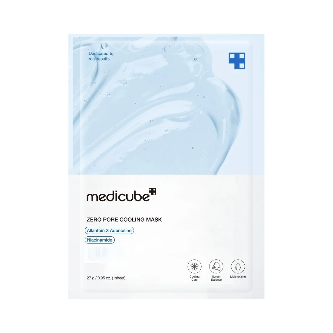 Medicube Zero Pore Cooling Mask chłodząca maska w płachcie, 27 g