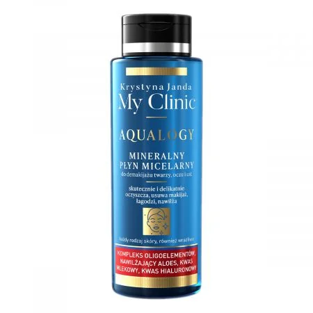 Janda My Clinic Aqualogy mineralny płyn micelarny, 400 ml