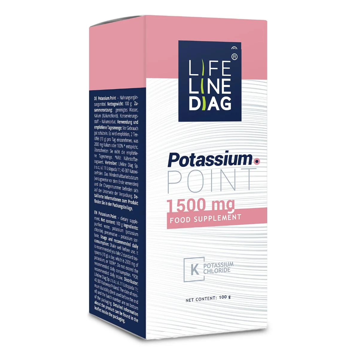 Lifeline Diag Potassium.Point 100g