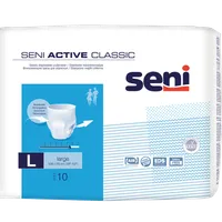Seni Active Classic, large 100 x 135 cm, pieluchomajtki, 10 sztuk