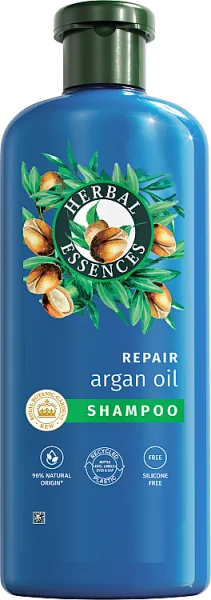 Herbal Essences Argan Oil Repair szampon do odbudowy włosów, bez silikonu, 350ml