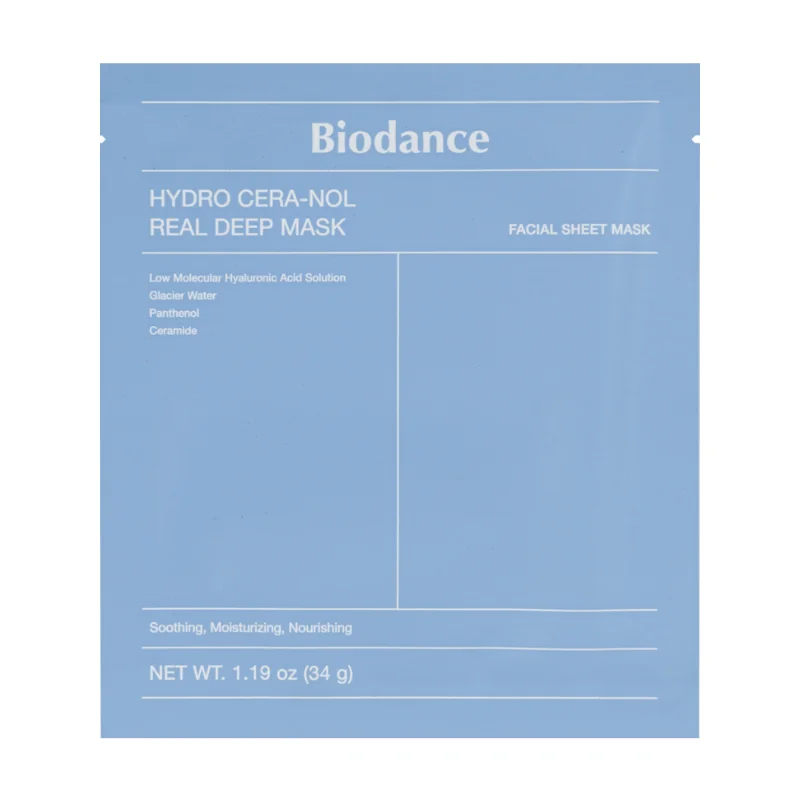 Biodance Hydro Cera-nol Real Deep Mask hydrożelowa maska w płachcie, 34 g