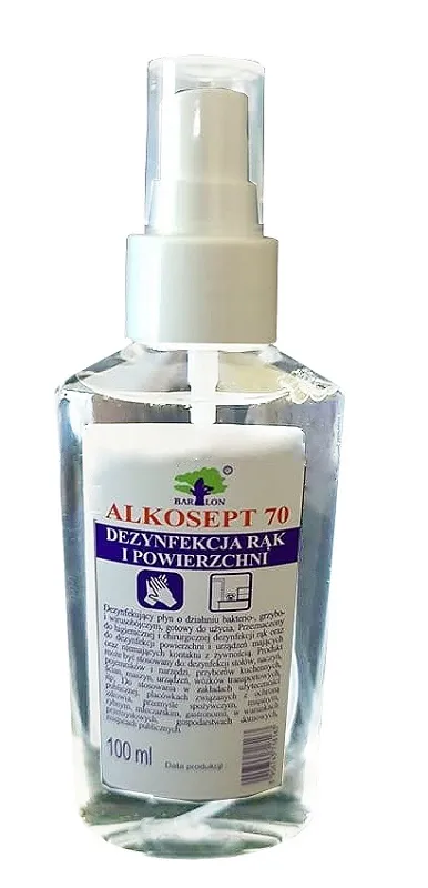 Alkosept-70, płyn do dezynfekcji, 100 ml