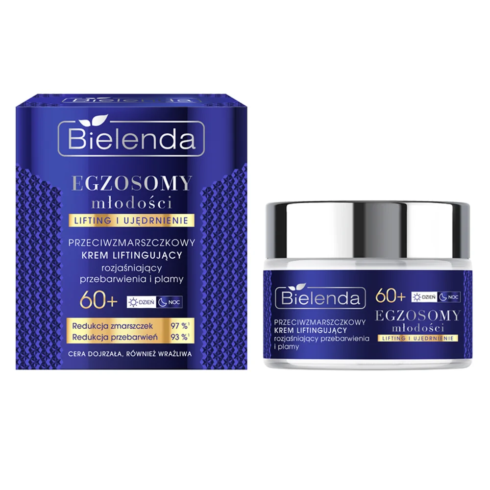 Bielenda Egzosomy Młodości przeciwzmarszczkowy krem liftingujący 60+, 50 ml