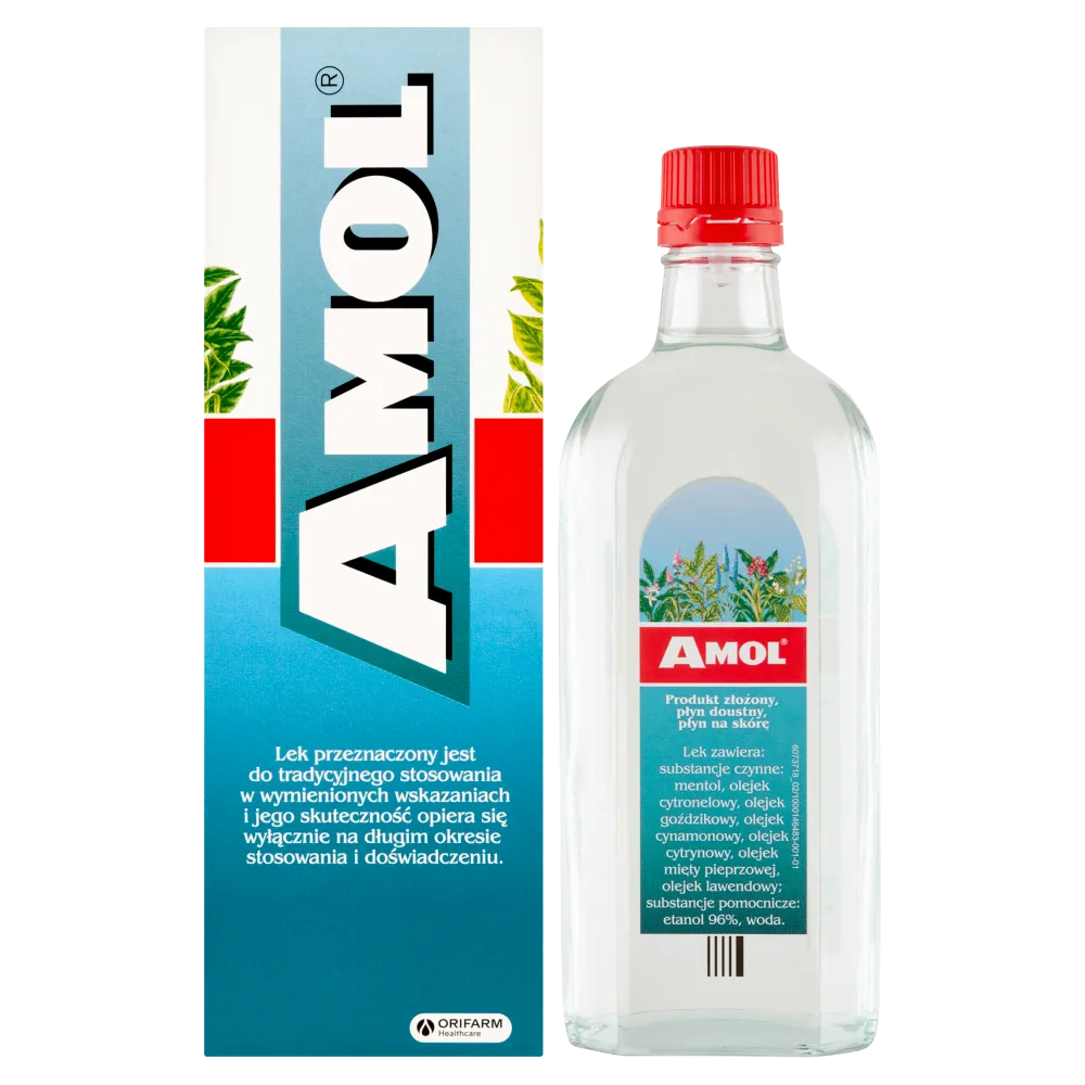 Amol, płyn doustny i na skórę, 250 ml 