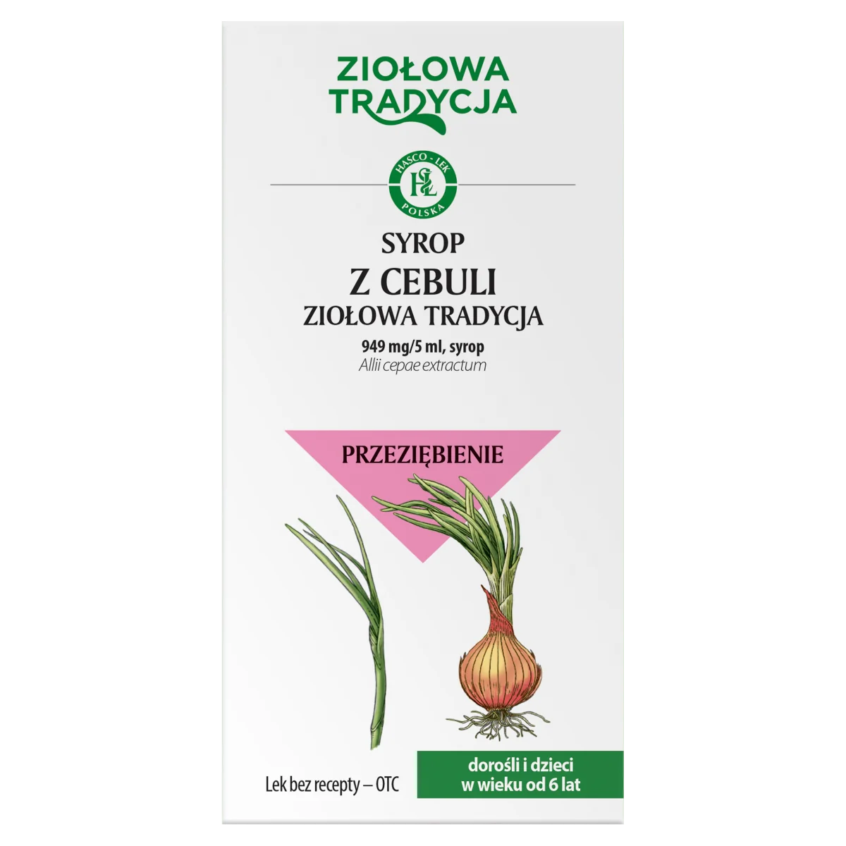 Ziołowa Tradycja Syrop z cebuli, 949 mg/5 ml, syrop, 125 g