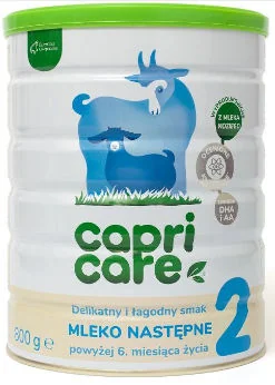 Capricare 2 mleko następne powyżej 6. miesiąca życia oparte na mleku kozim Capricare 2 mleko następne powyżej 6. miesiąca życia oparte na mleku kozim