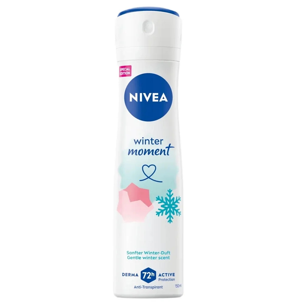 Nivea Winter Moment antyperspirant w sprayu, 150 ml