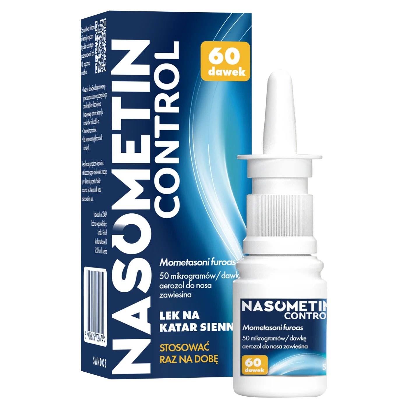 Nasometin Control 0,05mg/dawkę, aerozol do nosa, 10 g