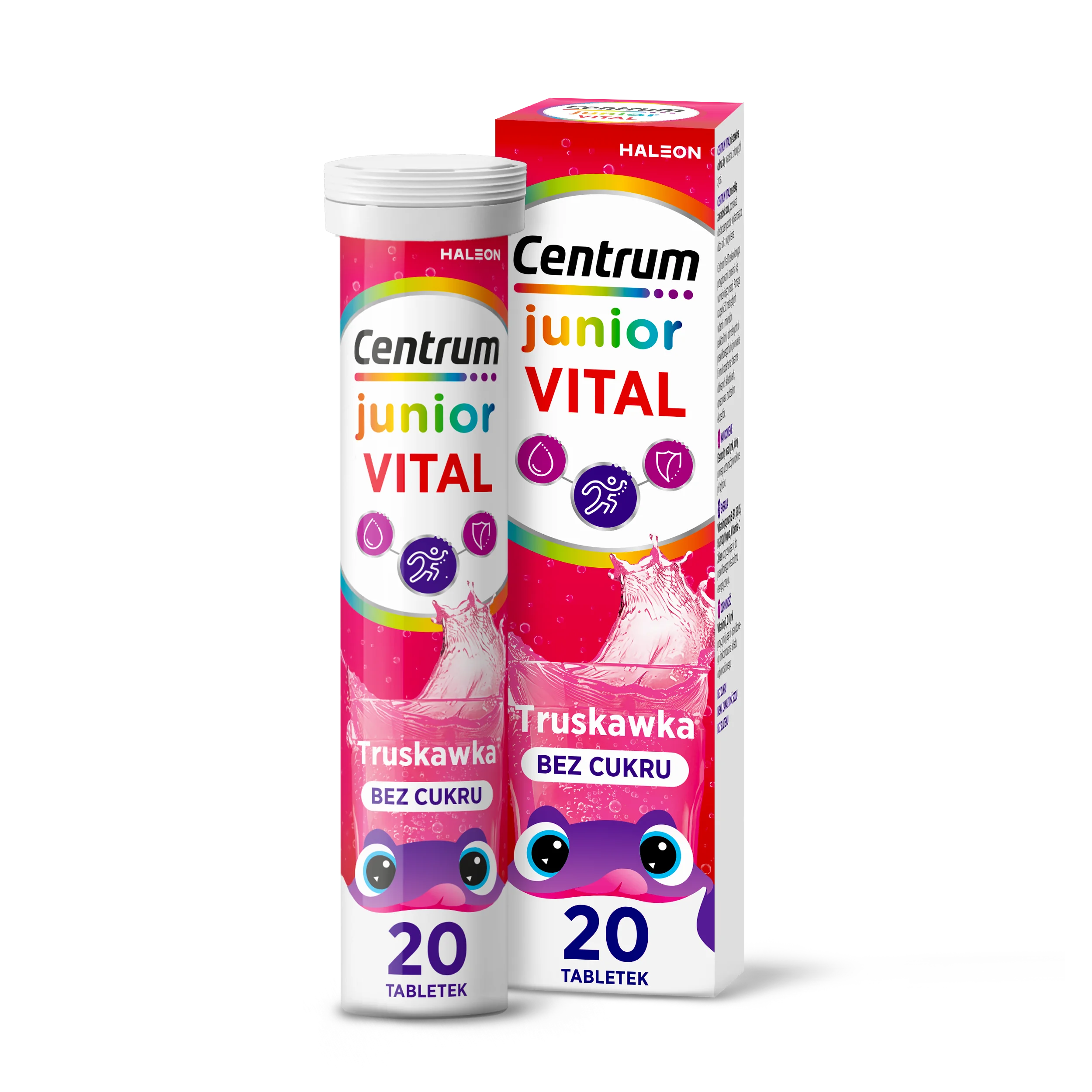 Centrum Vital Junior 20 tabletek musujących