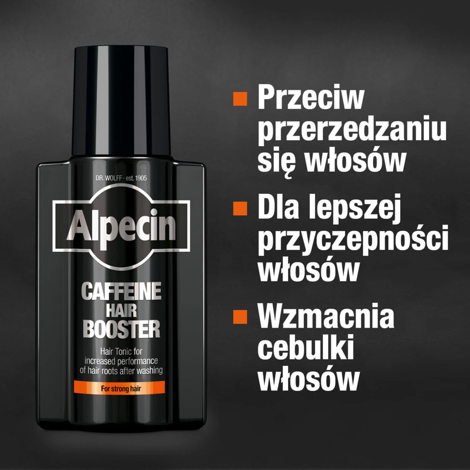 Alpecin Coffein Hair Booster serum dla mężczyzn, 200 ml