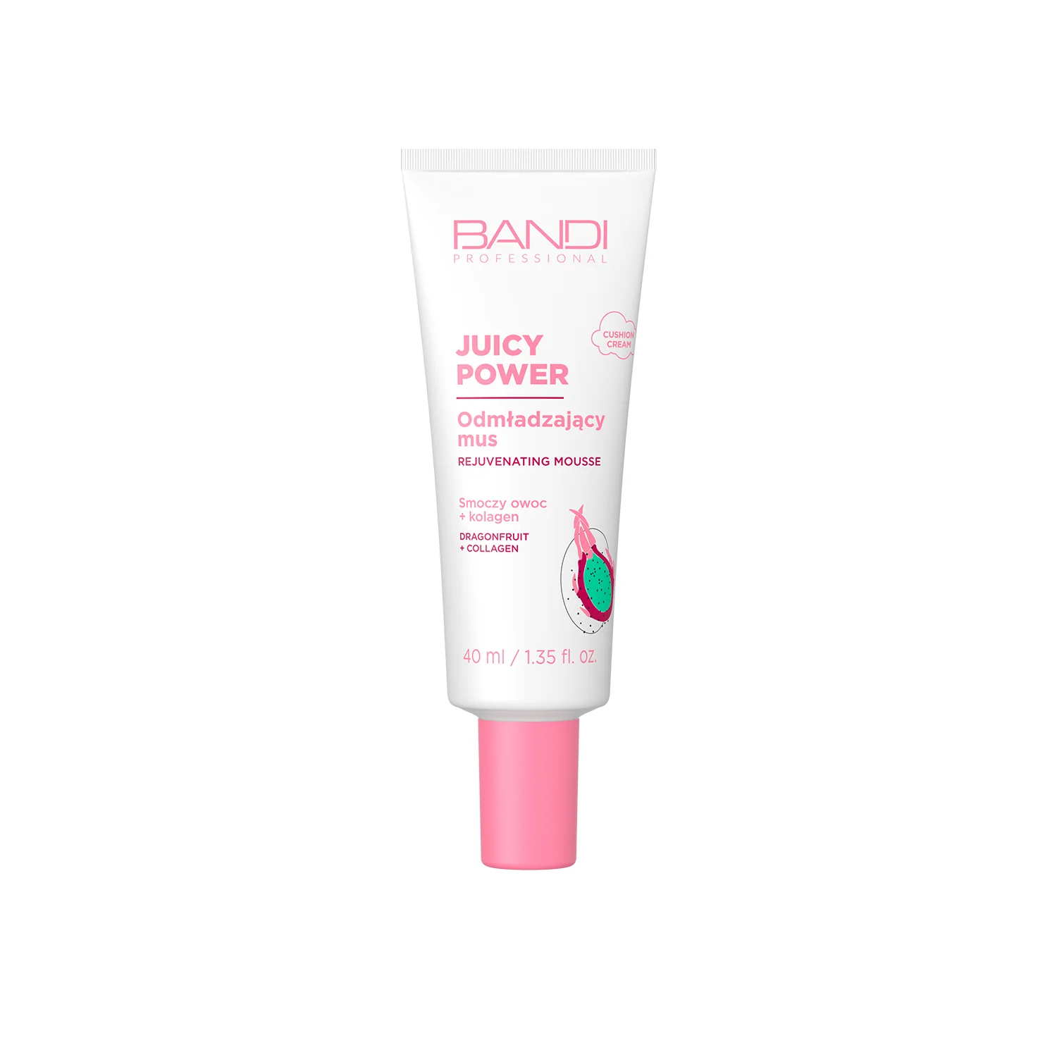 BANDI Juicy Power odmładzający mus ze smoczym owocem i kolagenem, 40 ml