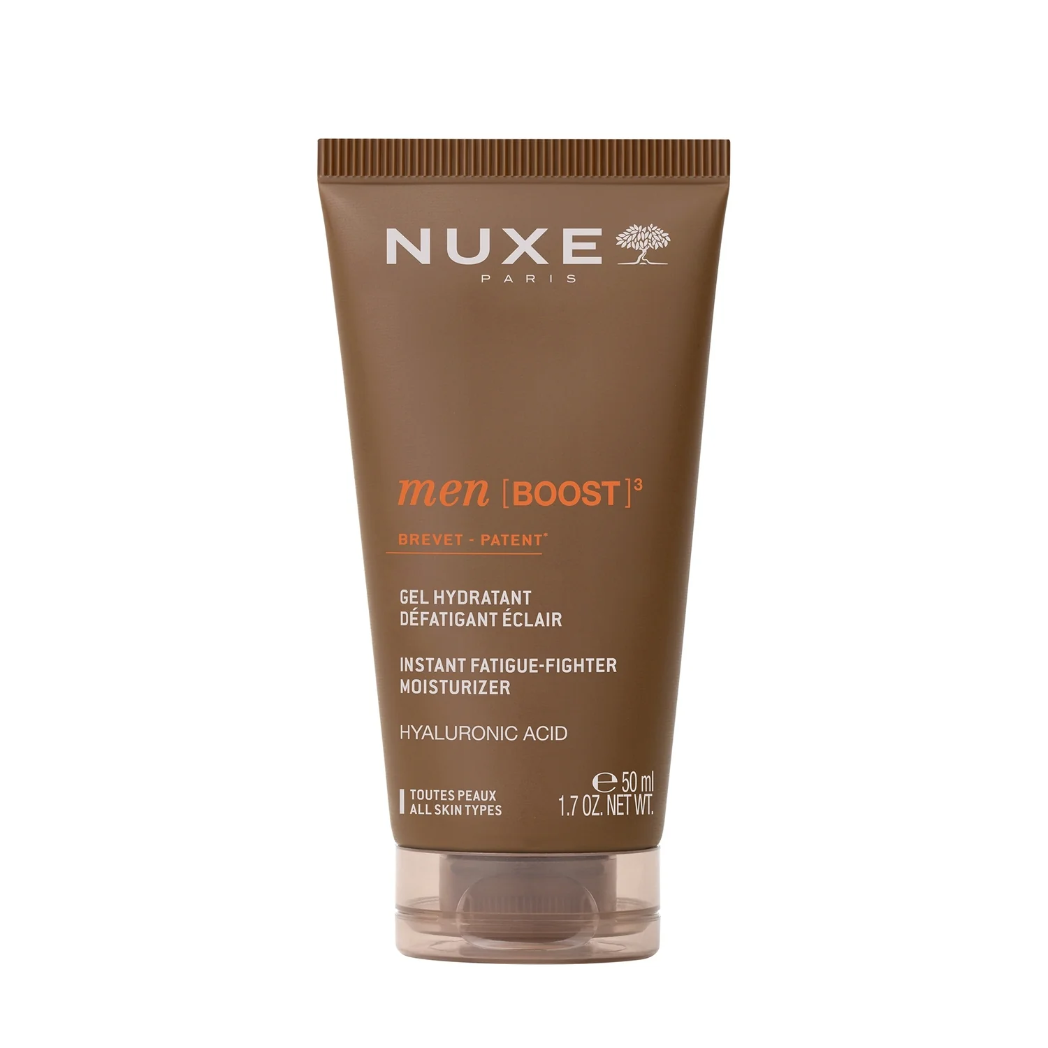Nuxe Men Boost Zestaw serum, 30 ml + żel, 50 ml + żel pod prysznic, 100 ml + kosmetyczka
