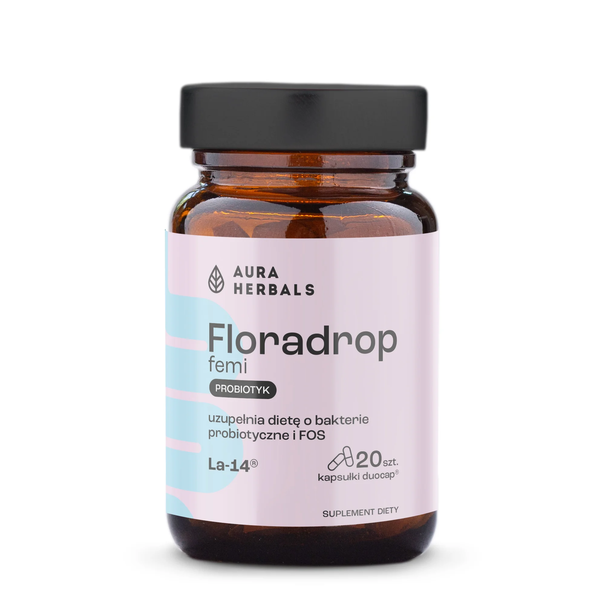 Floradrop femi probiotyk dla kobiet probiotyk, 20 kapsułek