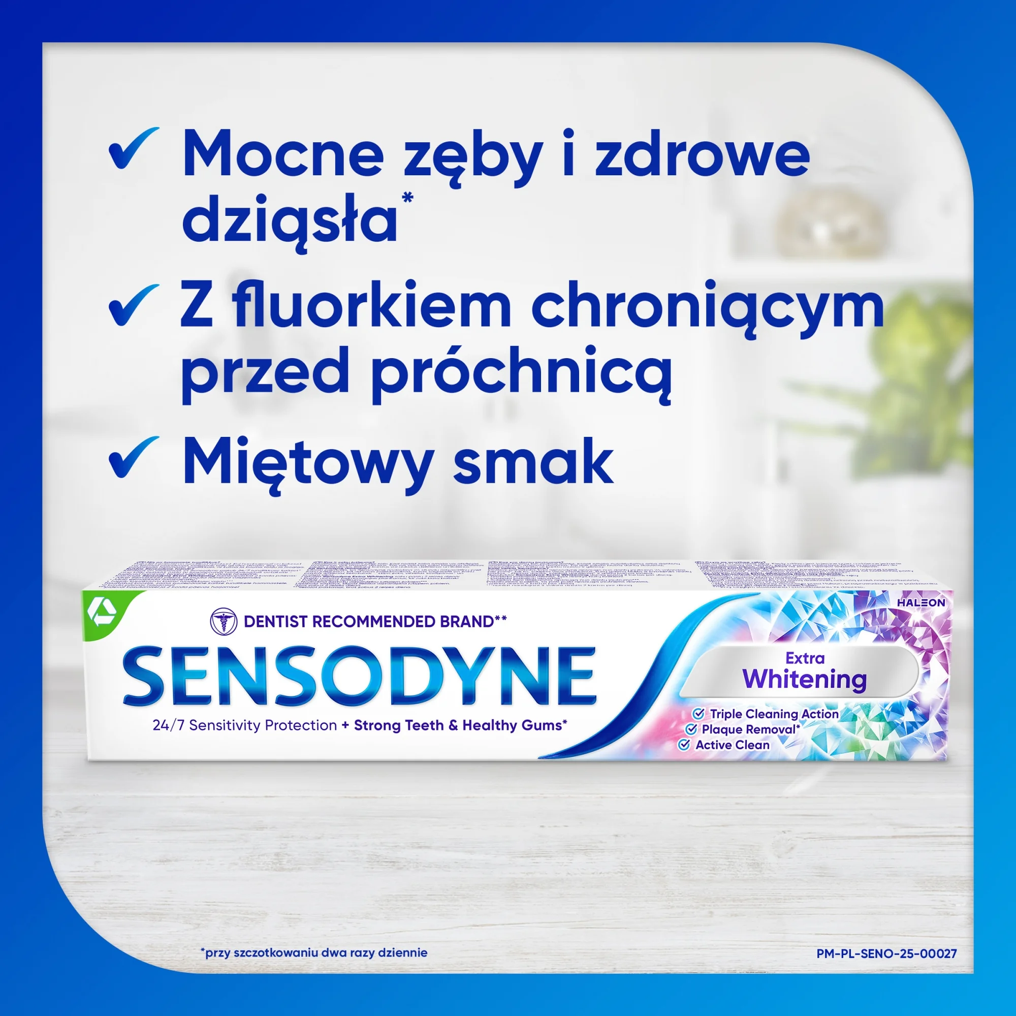 Sensodyne Extra Whitening pasta do zębów, 75 ml