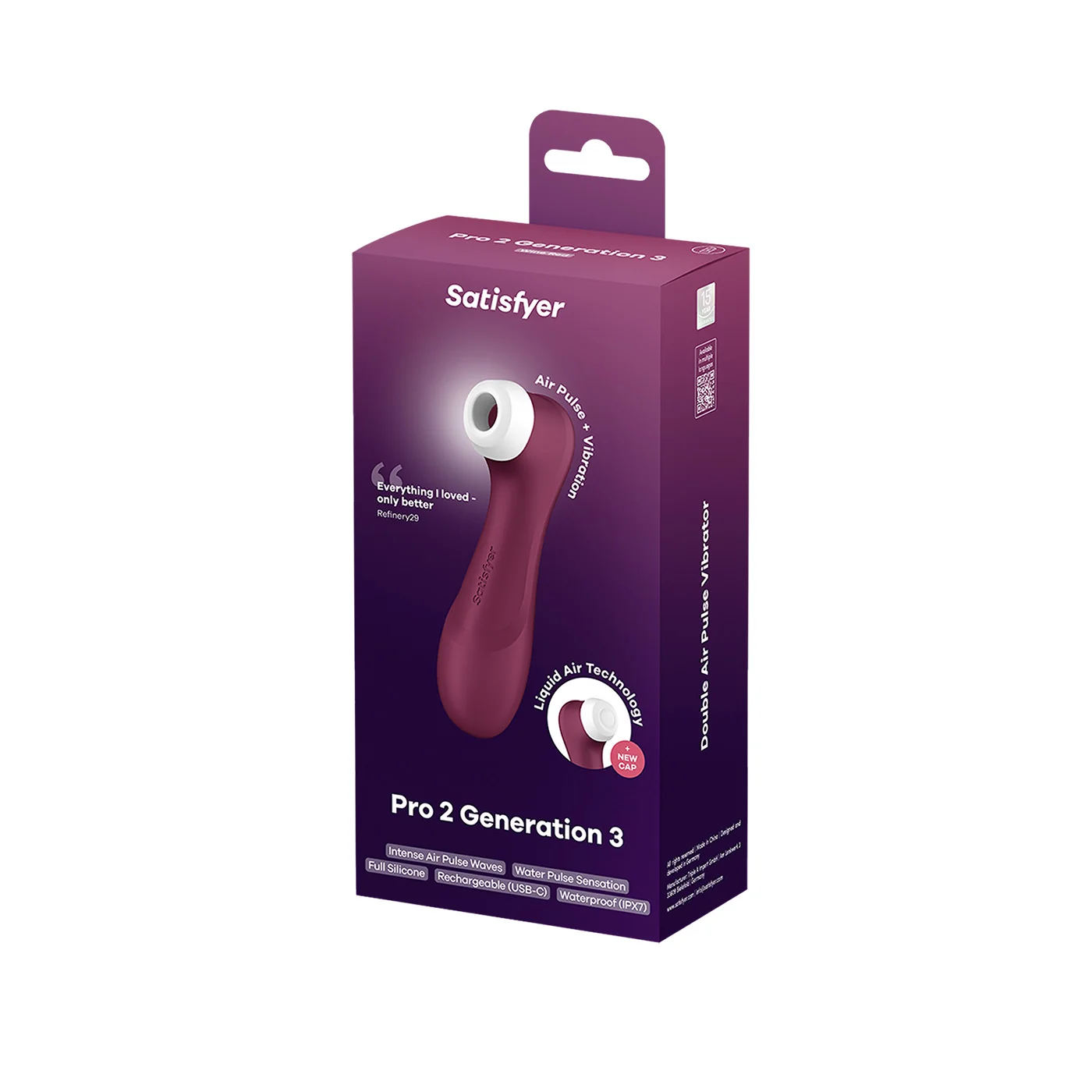 Satisfyer Pro 2 Generation 3 masażer intymny, 1 sztuka