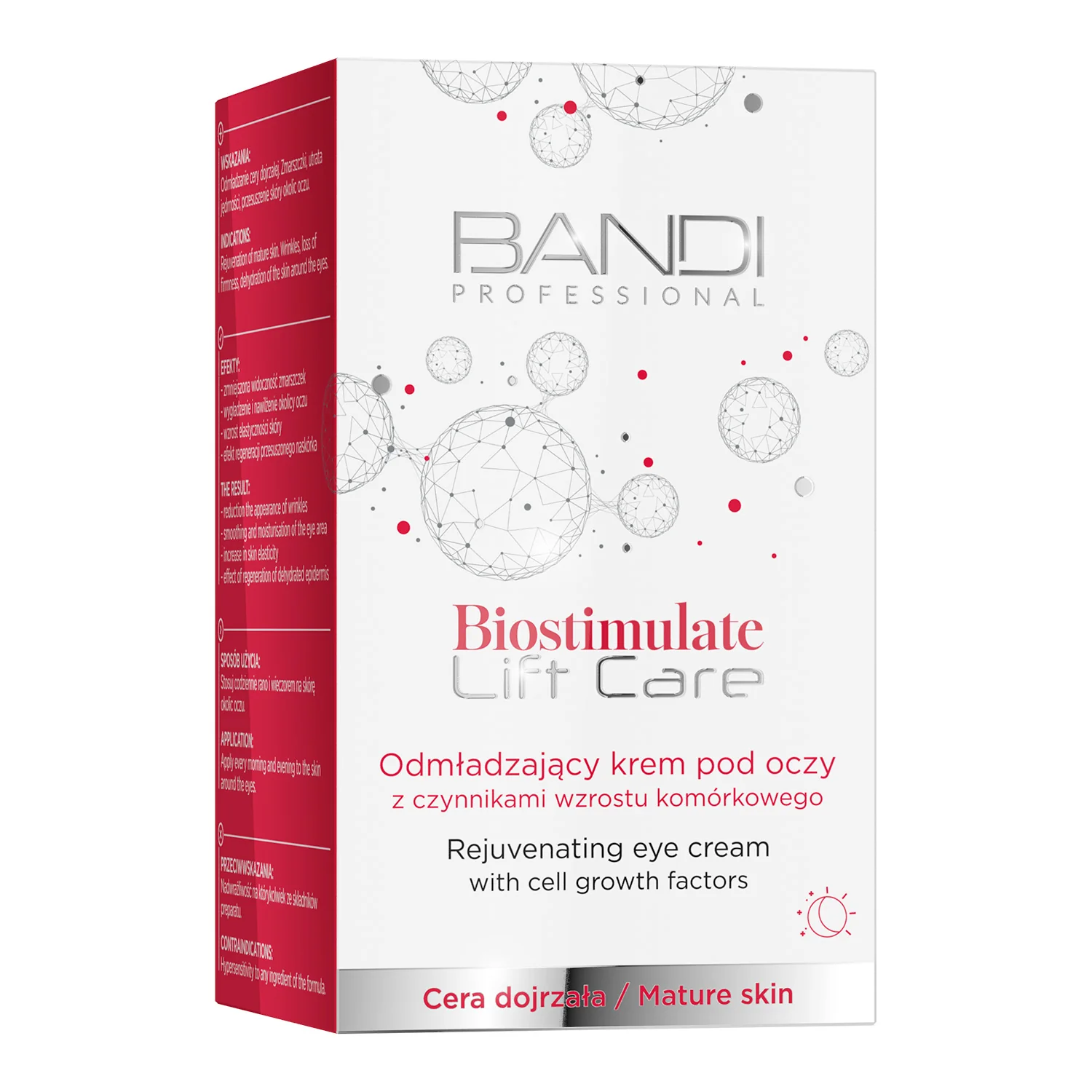 Bandi Biostimulate Lift Care odmładzający krem pod oczy z czynnikami wzrostu komórkowego, 30 ml
