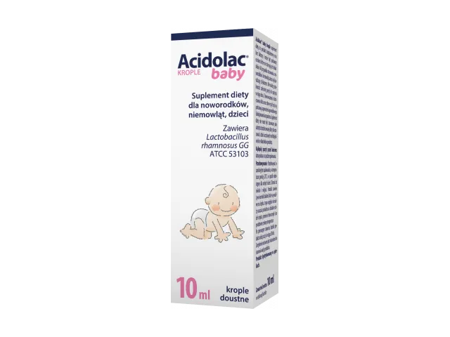 Acidolac Baby krople, suplement diety, 10 ml