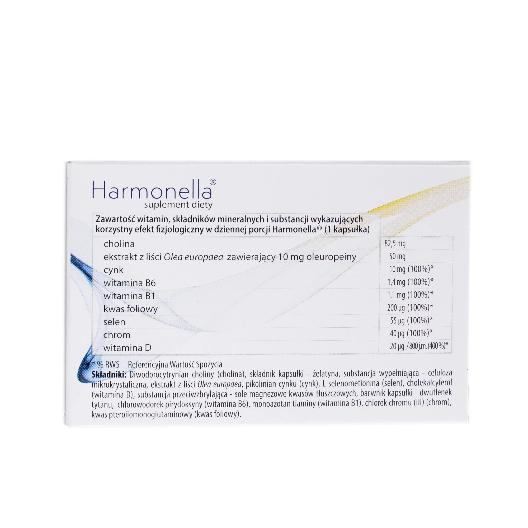 Harmonella, suplement diety, 30 kapsułek 