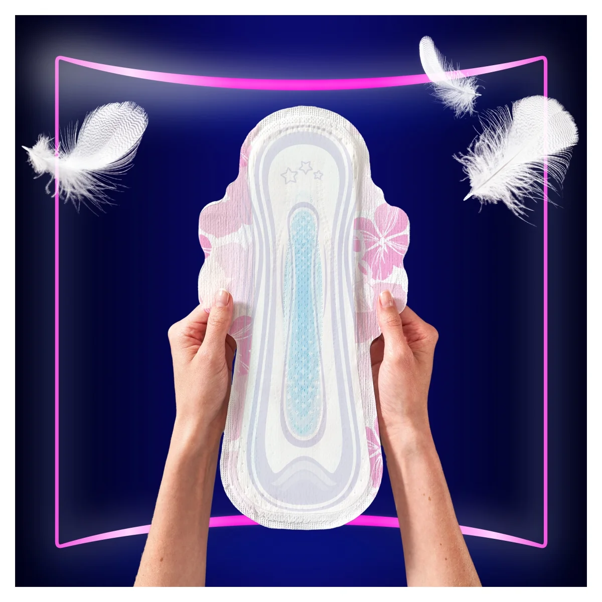 Always Platinum Secure Night Extra podpaski ze skrzydełkami, 8 sztuk