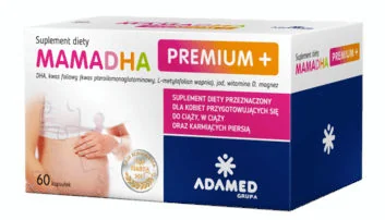 MamaDHA Premium + 60 kapsułek MamaDHA Premium + 60 kapsułek