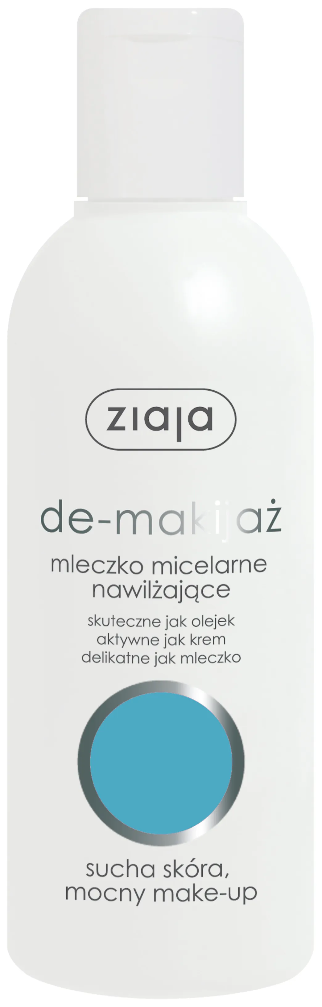 Ziaja De-makijaż, mleczko micelarne nawilżające, 200 ml